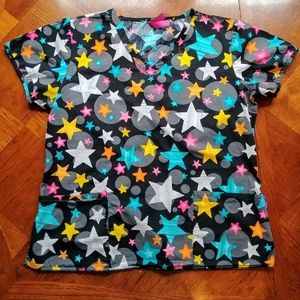 Scrub Works brand XL scrub top